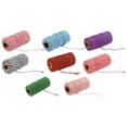 thumbnail image 2 of BUYISI Textile Art Vibrant S Diy Home Textile Cotton Rope Jewelry Making Wrapping 03 Red + White, 2 of 5