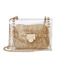 thumbnail image 2 of Monedero transparente YYW Clear Stadium PVC 2 en 1 para mujer, 2 of 3