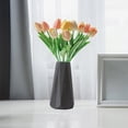 thumbnail image 5 of JingChun Folding Ceramic Vase Glass Home Decoration Vase Ceramic Vase Plant Flower Pot, 5 of 6