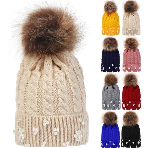 New Cute Kids Baby Warm Winter Pearl 