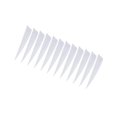 thumbnail image 1 of serony 12 Pieces 4 Inch Archery Arrow Feathers Fletchings Vanes White, 1 of 9