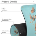 thumbnail image 4 of Yayeee Faucet Mat for Kitchen Sink 30" Diatomite Long Splash Guard Pad, Capybara Splash, 2 Pack, 4 of 7