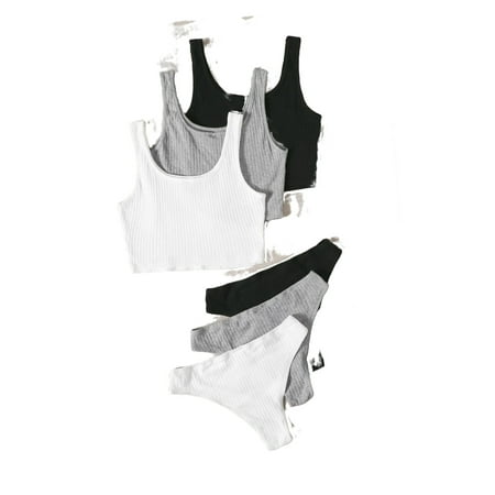 

Casual Scoop Neck Sleeveless Multicolor Womens Pajama Sets (Women s)