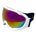 thumbnail image 3 of Swiss Tech Unisex Ski Goggle Red Lens White Frame Black Strap Red Lens White Frame, 3 of 8