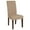 Beige Fabric, variant on Flash Furniture Greenwich Upholstered Dining Chair, Beige