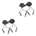 thumbnail image 1 of Sidaley Adaptador de riel para auriculares de casco, cascos de caza, soporte giratorio de 360 ​​grados para auriculares, equipo para Type2 NO2, 1 of 6