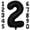 Black Number 2, variant on NCQ 40 Inch Black 25 Number Balloons Giant Jumbo Huge 25 or 52 Foil Mylar Helium Number Digital Balloons Black Birthday Mylar Digital Balloons 25 Birthday Party 25th Anniversary Events Party