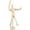 Light Yellow, variant on Light Yellow Wooden Mannequin Doll for Drawing Flexible Joints Home Decoration Timber Model 12.5 inches