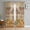 Brown, variant on ERUNPONLY Yellow Cattle Pumpkins Fall Sheer Curtains 72 Inch Length 2 Panels Set, Thanksgiving Maple Leaves Rustic Voile Window Treatment Curtains Sheers for Bedroom/Living Room/Kitchen 52"x72"x2