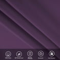 thumbnail image 4 of PiccoCasa 6 Pack Egyptian Cotton Pillowcases with Non-zippered, King Deep Purple, 4 of 8