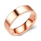 thumbnail image 1 of Anillo de titanio de 6 mm, joyería de acero inoxidable esmerilado mate, anillo de boda para hombre y mujer, ajuste cómodo, talla 6-9, 1 of 5