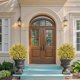 thumbnail image 3 of 2 pcs yellow artificial bushes para outdoors con ground spike fabric uv resistant realistic shrubs ball para outdoor/indoor front porch y garden, 3 of 7