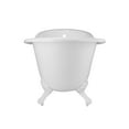 thumbnail image 2 of Adela 62 Inch Cast Iron Slipper Clawfoot Tub - Flat Rim - Rim Faucet Drillings, 2 of 2