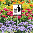 thumbnail image 4 of Eveokoki Do Not Litter Sign 7 x 8.8 Inch Outdoor Aluminum Yard Signs with Metal Stakes for Private Property Grass Lawn No Trash Dumping, 4 of 7