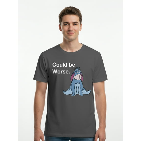 Winnie The Pooh, Men's & Big Men's Graphic Tee, Eeyore, Sizes S-3XL
