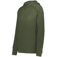 thumbnail image 2 of Holloway B32164644 Eco Revive Women Ventura Soft Knit Hoodie, Olive - Medium, 2 of 2