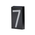 thumbnail image 1 of Billuyoard Placa de puerta con luz de número, placa de guía, lámpara de pared Solar, placa, farol de jardín, dirección recargable, alimentado por casa, Electrodomésticos Siete Billuyoard HA073662-08, 1 of 6