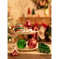 thumbnail image 4 of Valery Madelyn 50ct Christmas Ornaments Set, Red Green White Shatterproof Ornaments for Holiday Party Decor, 4 of 14