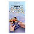 thumbnail image 4 of R35Plus Retro Video Game Console 64G 10,000+ Games 3.5In IPS Screen Handheld Game Console Linux System for PSP PS1,D, 4 of 5