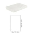 thumbnail image 3 of EazyTech Quick-Drying Absorbent Microfiber Bath Towels | Adult Household Towel for Bathroom & Travel 28x55in​ White, 3 of 6