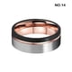 thumbnail image 5 of Guardurnaity Anillo de acero para hombre, reemplazo decorativo portátil, elegante, a la moda, brillante, liso, antioxidante, anillos, adorno de Ropa, zapatos y accesorios Miscelánea talla 14, 5 of 6