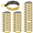 Gold, variant on 100 Pcs VIP Wristbands Cloth for Events Party VIP Bracelets for Wedding Concert Fair Wrist Bands Arm Bands Silver