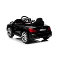 thumbnail image 4 of Licensed Benz CLS 350 12V Electric Ride on Toys with Bluetooth Music, LED Lights, Spring Suspension, Power Car Wheels, Electric Car for Kids with Parent Remote Control (Black), 4 of 7