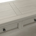 thumbnail image 2 of Rustic Style Console Table With Drawers - Gray Wash Entryway Furniture For Living Room And Frame, 2 of 5