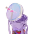 thumbnail image 4 of Claire's Girl's Iridescent Purple Boba Tea Crossbody Bag with Adjustable Strap, Children's, 4 of 5