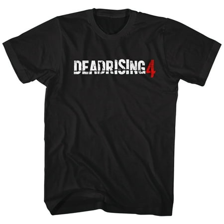 Dead Rising Dead Rising 4 Logo Black Adult T-Shirt