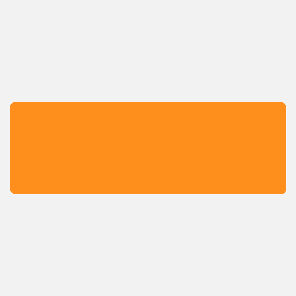 JAM Paper Standard Label Rolls, Rectangle, 2 x 6, Neon Orange, 125 Labels/Roll