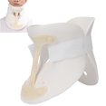thumbnail image 1 of Domqga Adjustable Cervical Collar,Neck Support,Cervical Vertebra Traction Device Breathable Cervical Collar Neck Brace Support White, 1 of 8