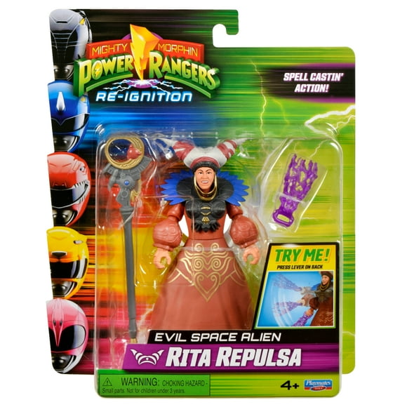 Mighty Morphin Power Rangers: Re-Ignition - Rita Repulsa Evil Space Alien Figure by Playmates Toys