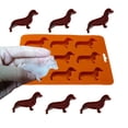 thumbnail image 4 of Inteprter Molde de cubo Dachshund impresionar a los invitados con diseños únicos moldes de caramelo de Dachshund multiusos molde de perro de Type3 NO3, 4 of 6