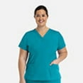thumbnail image 4 of Red Panda Women's V-Neck Two Pocket Solid Scrub Top, 4 of 5