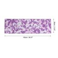 thumbnail image 2 of Unique Bargains 1 Pc Sports Towel Letter Quick Dry Towel Camouflage Purple, 2 of 5