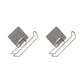 thumbnail image 3 of Matsuzay Stainless Steel Holder Punch Free Self-adhesive Rack Load-Bearing Racks Storage Bracket Large Rustproof Hanging No.1 2piezas Matsuzay CBP591426, 3 of 5