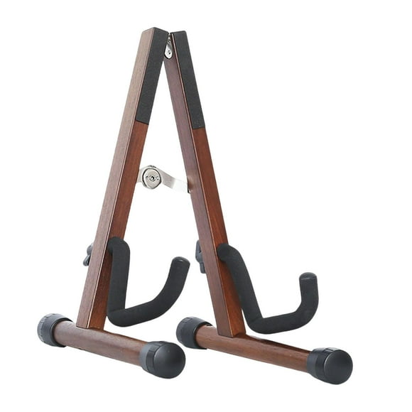 Soporte de violín, expositor, mesa, escritorio, vertical Madera de acacia