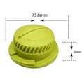thumbnail image 3 of Mosiee Concave Convex Knob Green Replacement Part Ry40250 Ac04156 Rac05Abk 530455002, 3 of 9