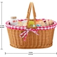 thumbnail image 5 of Canasta de Picnic de Madera, Juguete para Bebé, 3 Años en Adelante, 5 of 5