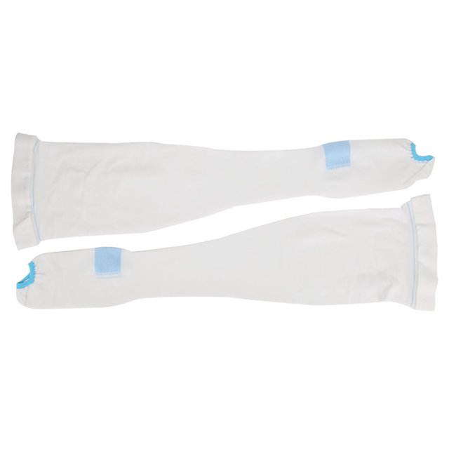Veins Compression Socks, Heal Skin Ulcers Convenient Varicose Veins Socks Comfortable Soft For Reduce Lower Limb Soreness Prevent Varicose Veins White S