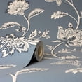 thumbnail image 6 of Fine Decor Juliette Blue Jacobean Wallpaper, 6 of 6