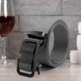 thumbnail image 2 of Boucle Auto-Couvrante Ceinture Hommes de Style Rétro Ceinture Slimming Élastique Extensible Boucle Auto-Couvrante Imitation Cuir, 2 of 8