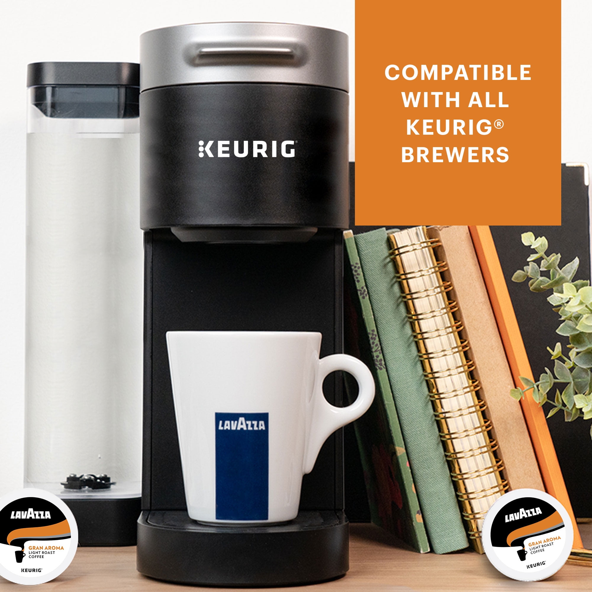 Lavazza Costiera Gran Aroma Keurig K-Cup® Pods, Light Roast, 100% Arabica (60 Pods)
