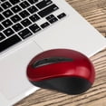 thumbnail image 4 of 2.4GHz Wireless Mouse 1600DPI Optical Computer Cordless Office Mice with USB Receiver,Red, 4 of 6