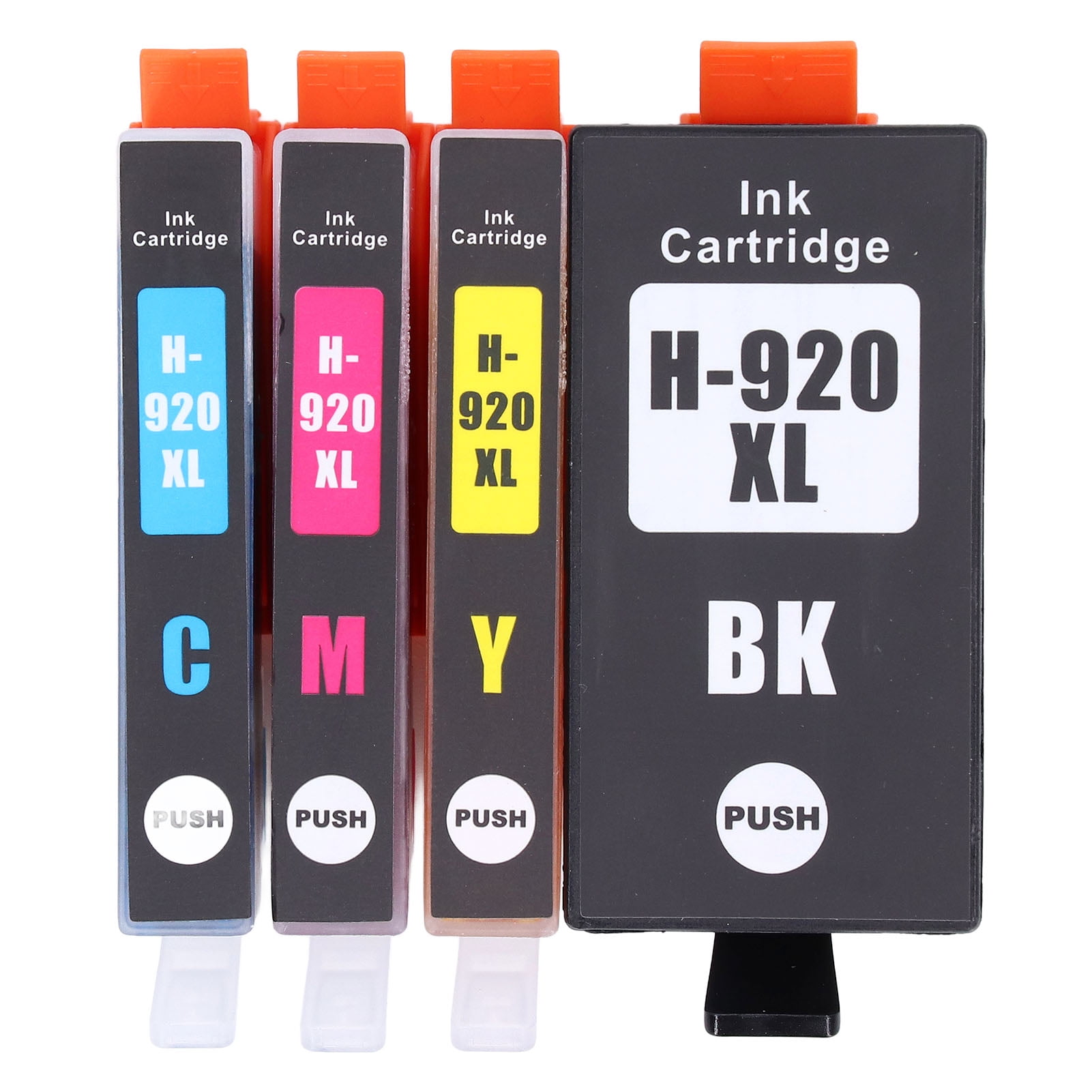 Inject Printer Cartridge 4Pcs Ink Cartridge for Office School Ink Supplies Ink Cartridge Replacement True Excellence