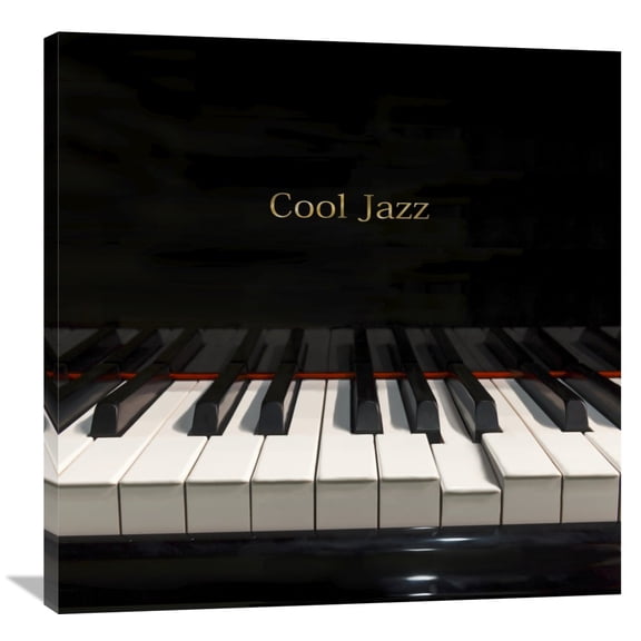Global Gallery Steven Hill,'Cool Jazz' Stretched Canvas Artwork