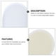 thumbnail image 3 of 24 pares de pantuflas desechables antideslizantes de lana coralina para el hogar (blanco), 3 of 8