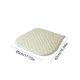 thumbnail image 3 of Cojín de felpa para silla | Cojín de invierno de poliéster suave con base antideslizante, lavable a máquina, 45 x 42 cm | Decoración cómoda para sofá de oficina y hogar, 3 of 6