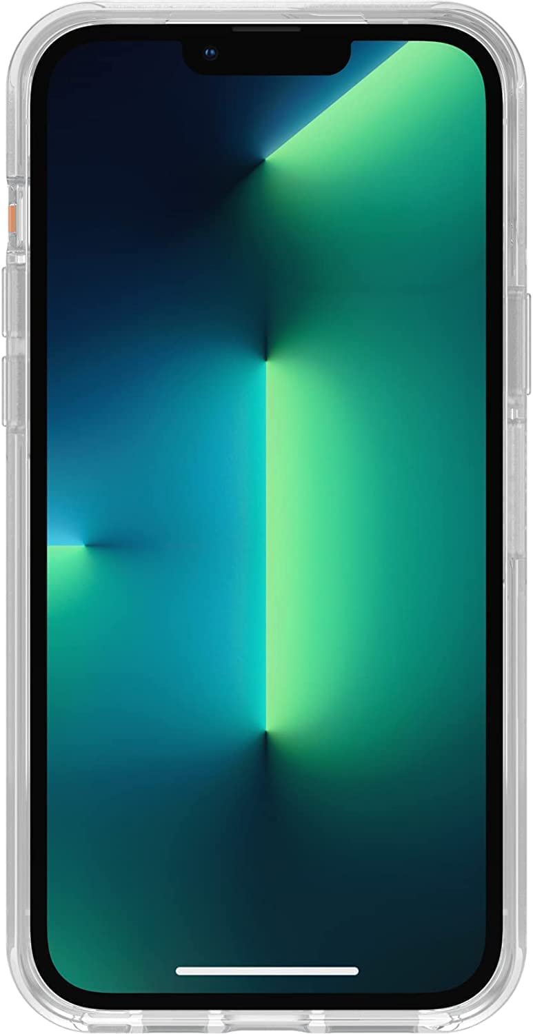 PeakDrop Shockproof Slim Cell Phone Case for Apple iPhone 12 Pro/13 Pro, Clear